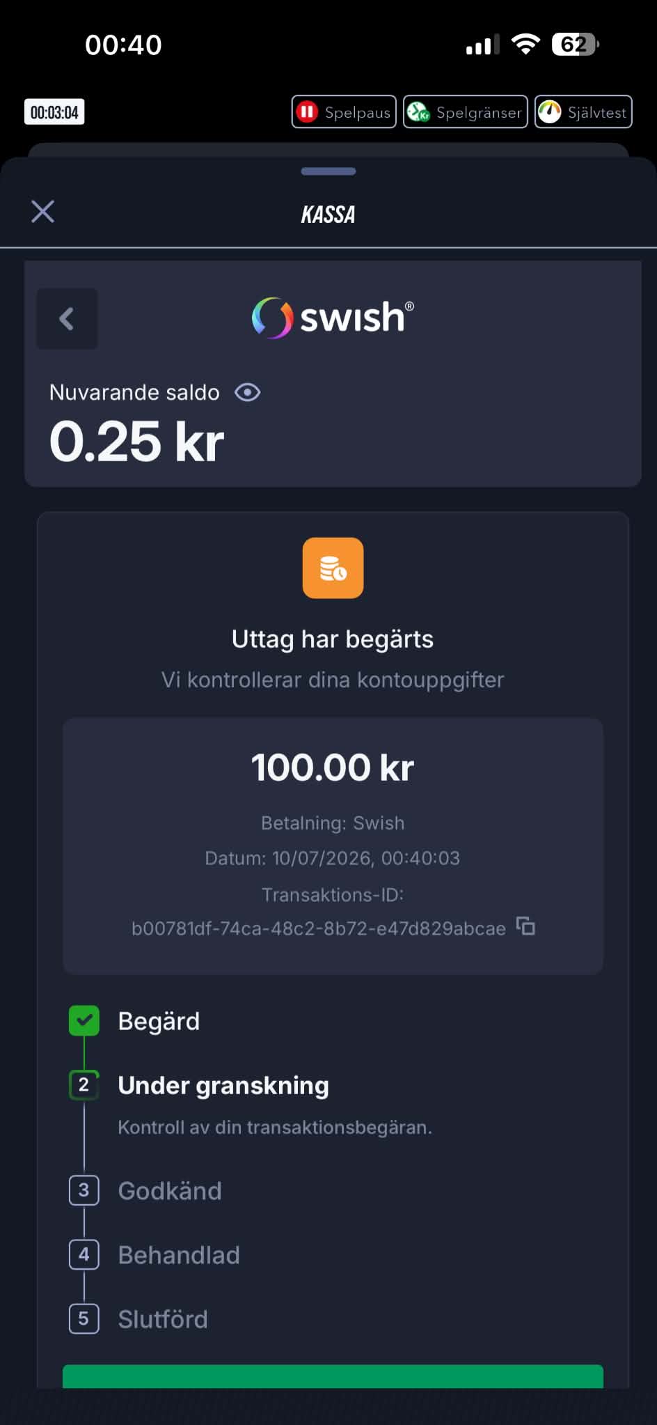Uttag - Betinia