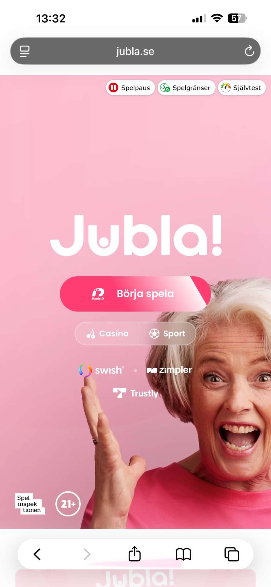 Registrering - Jubla