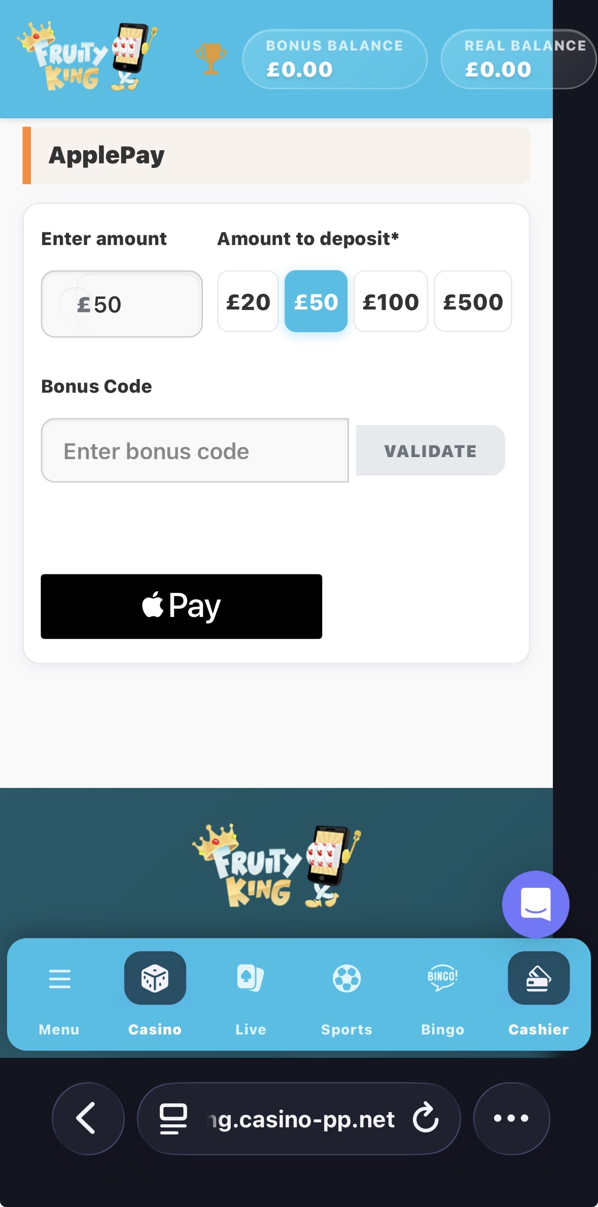 Fruity King Deposit 3
