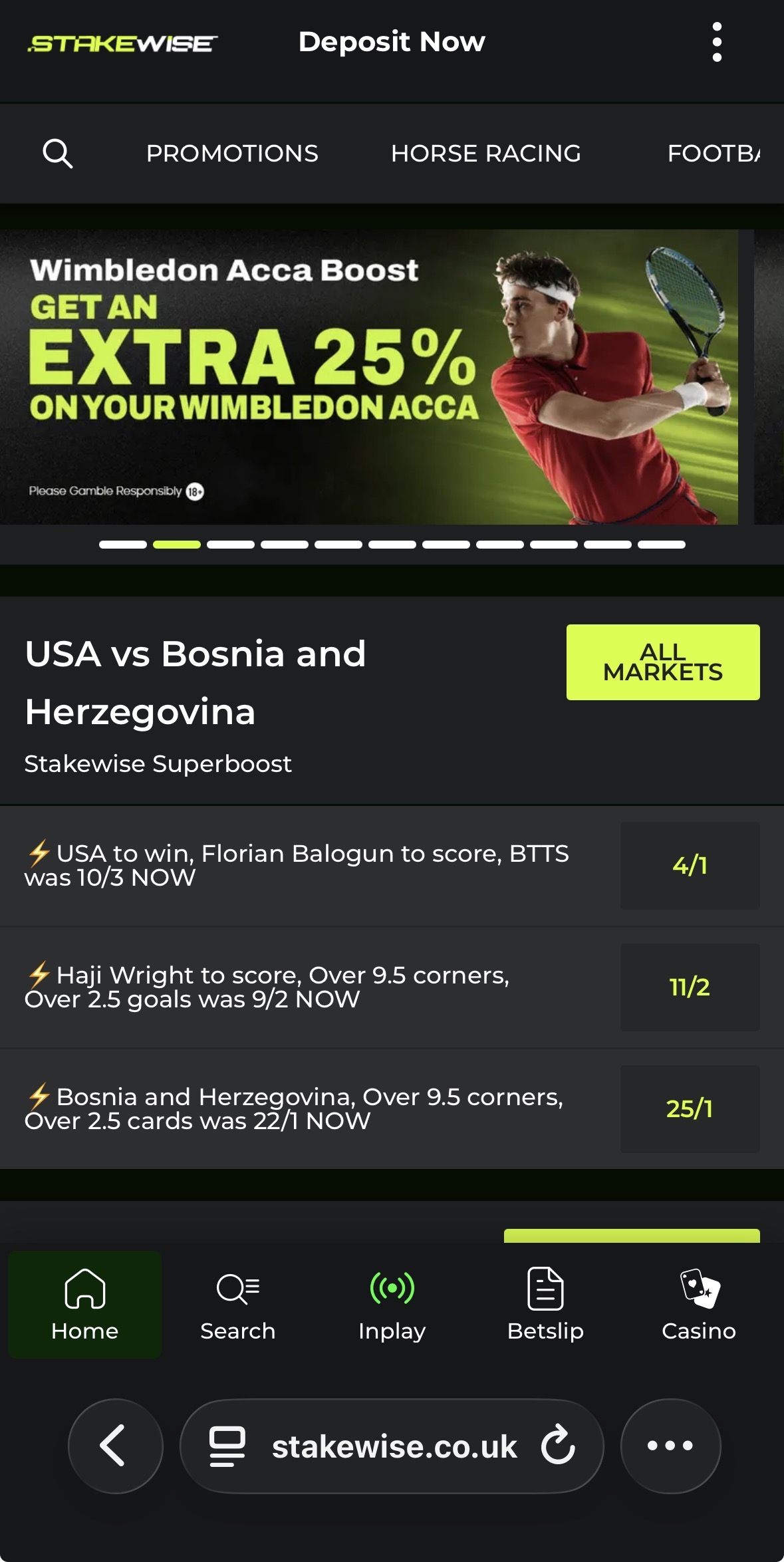 StakeWise Deposit 1