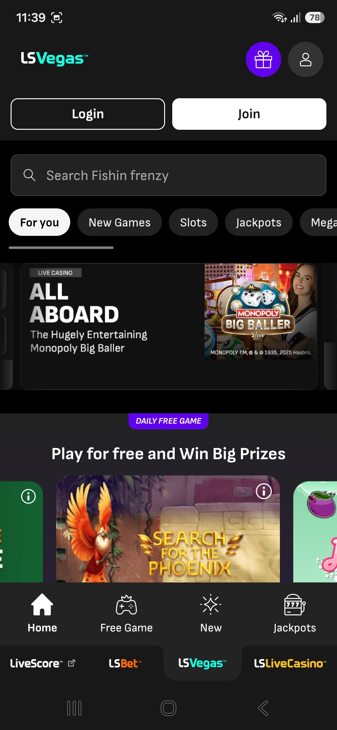 LiveScore Bet casino app ireland