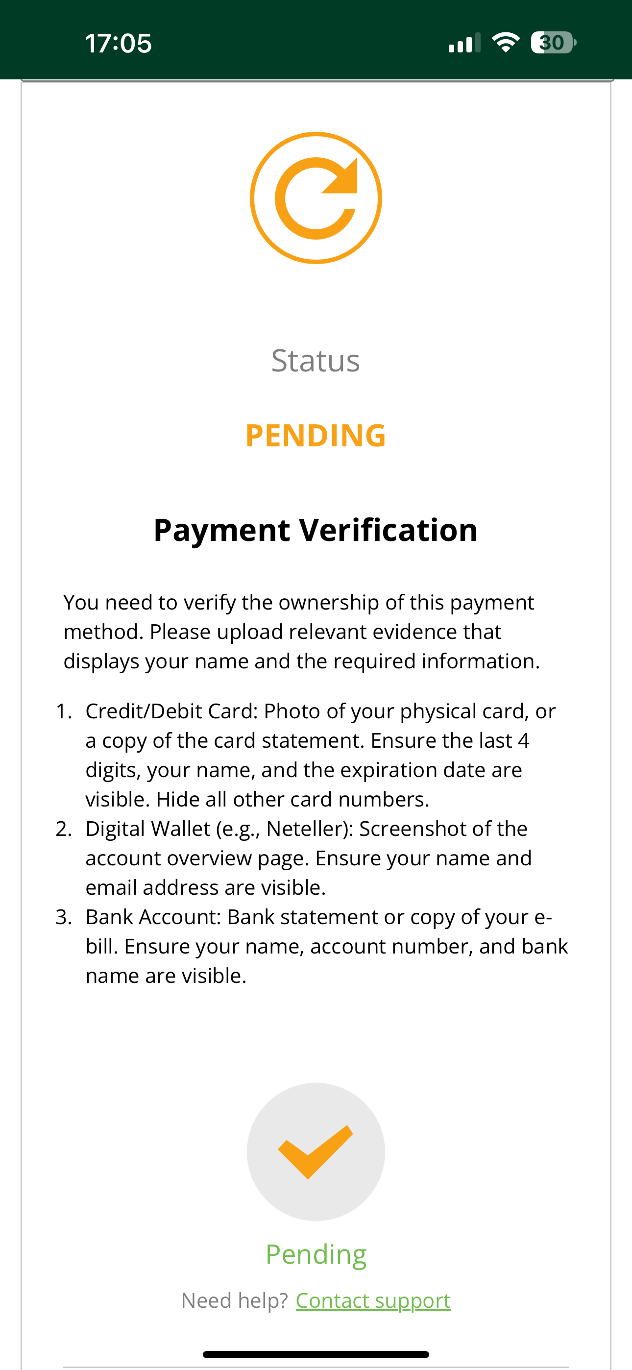 FanTeam Withdraw 2