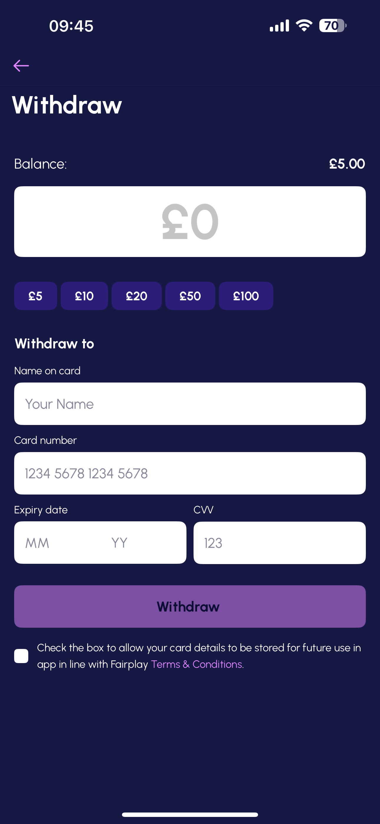 Fairplay Withdraw 1