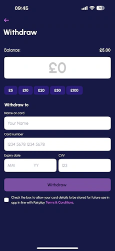 Fairplay Withdraw 1