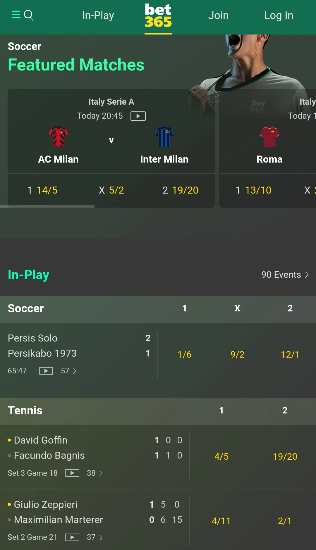 bet365 Streaming
