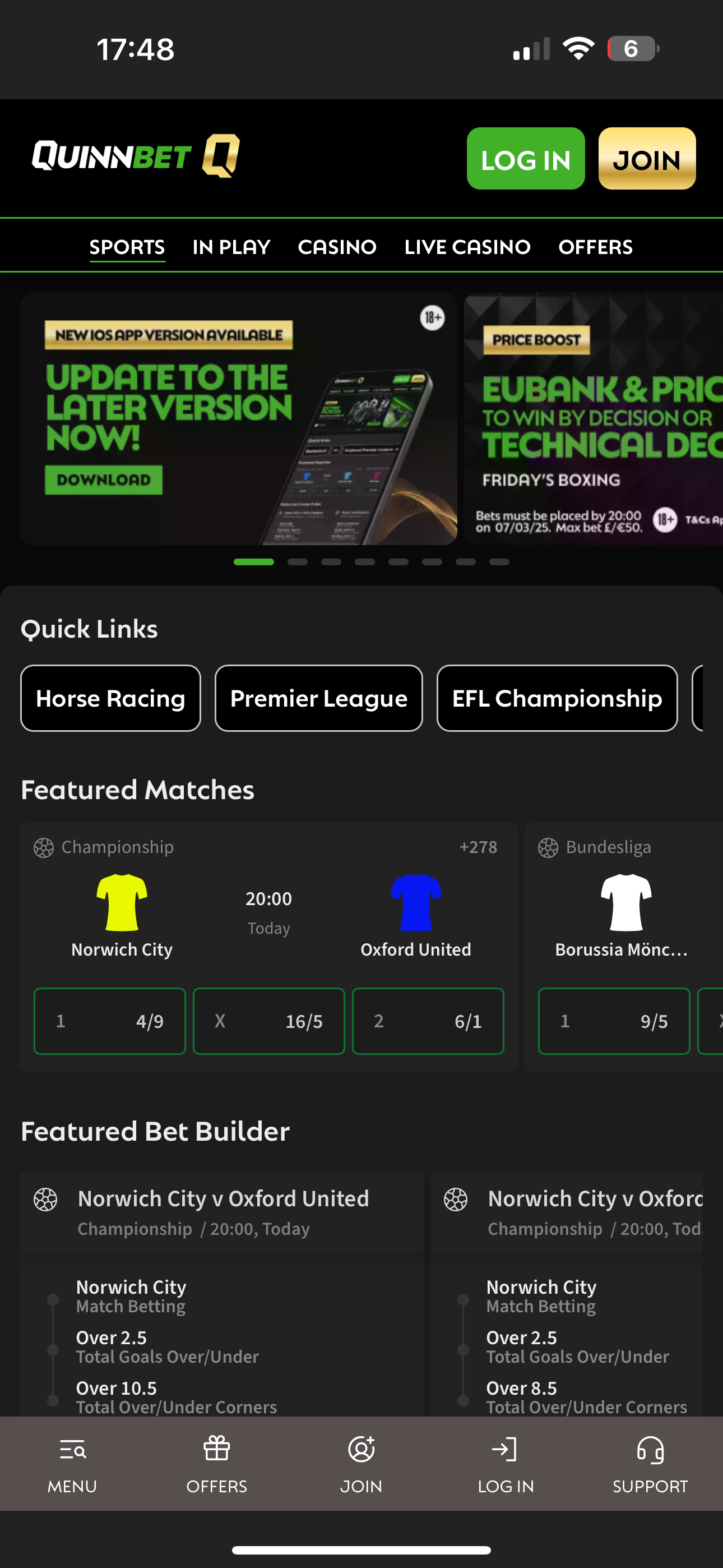 QuinnBet Sports