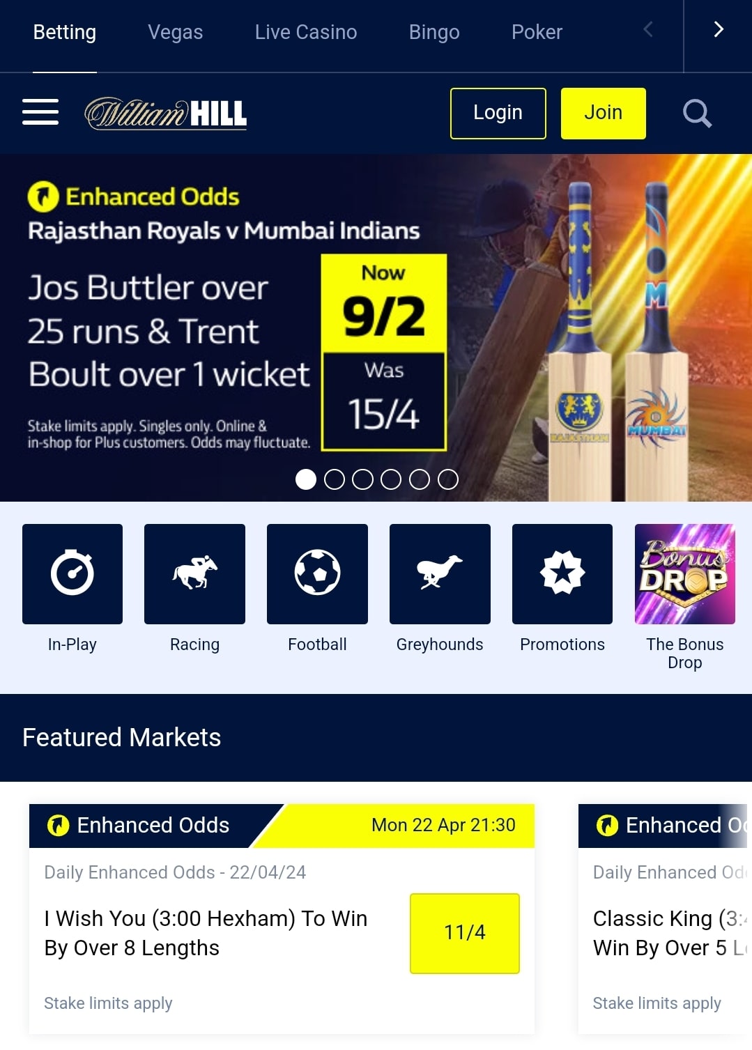 William Hill Sportsbook