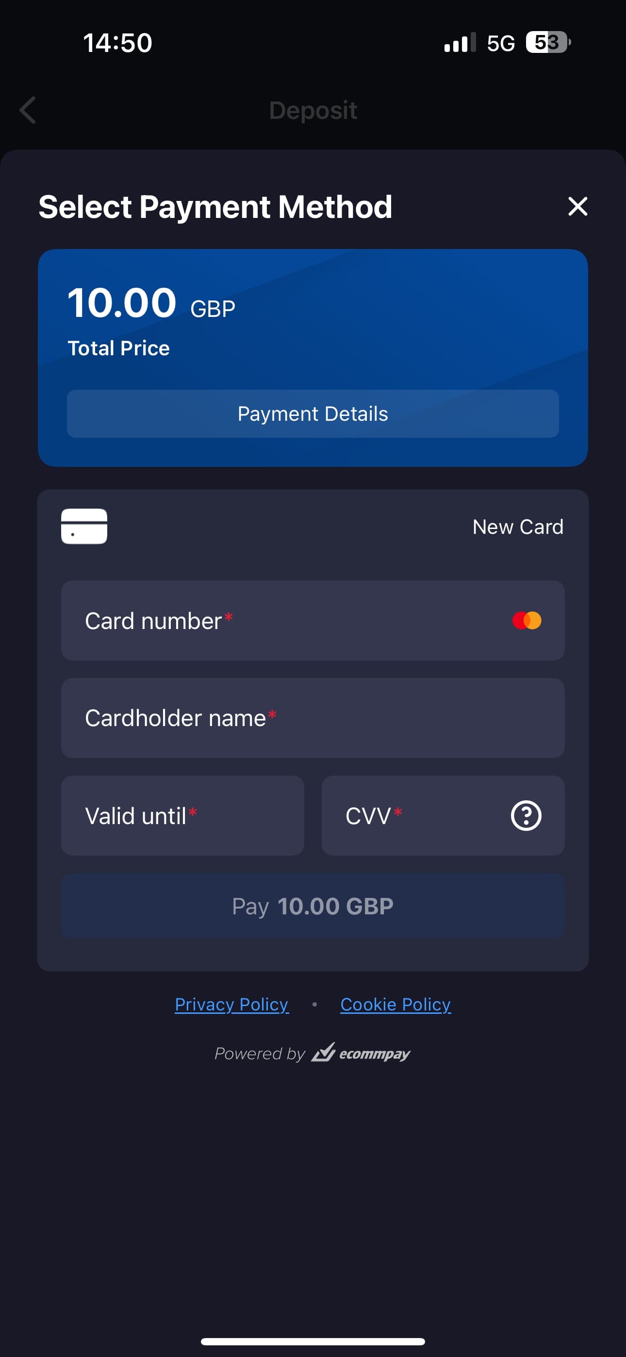 CopyBet deposit 4