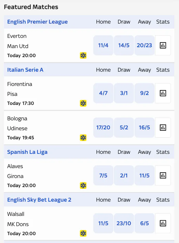 Sky Bet Sportsbook