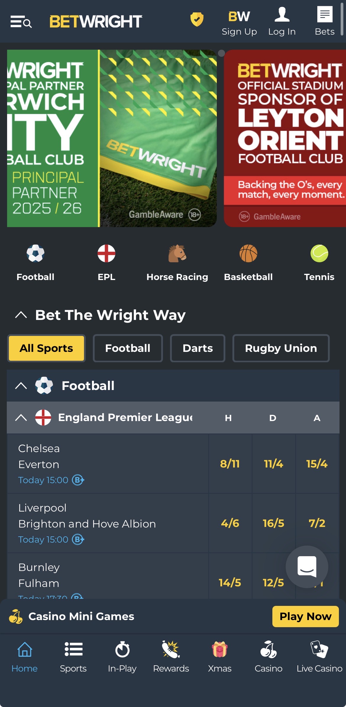 Betwright sign up