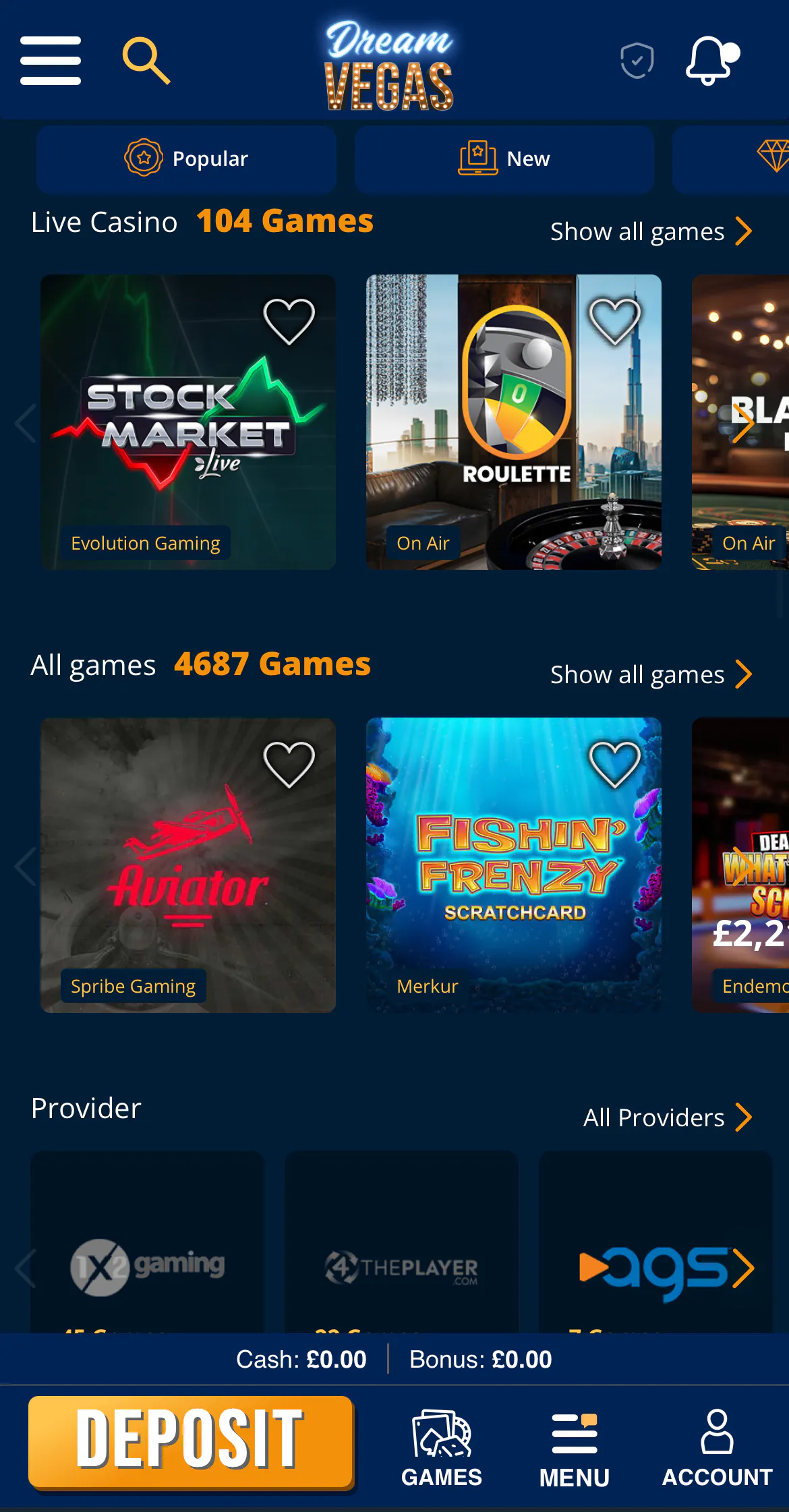 Dream Vegas casino