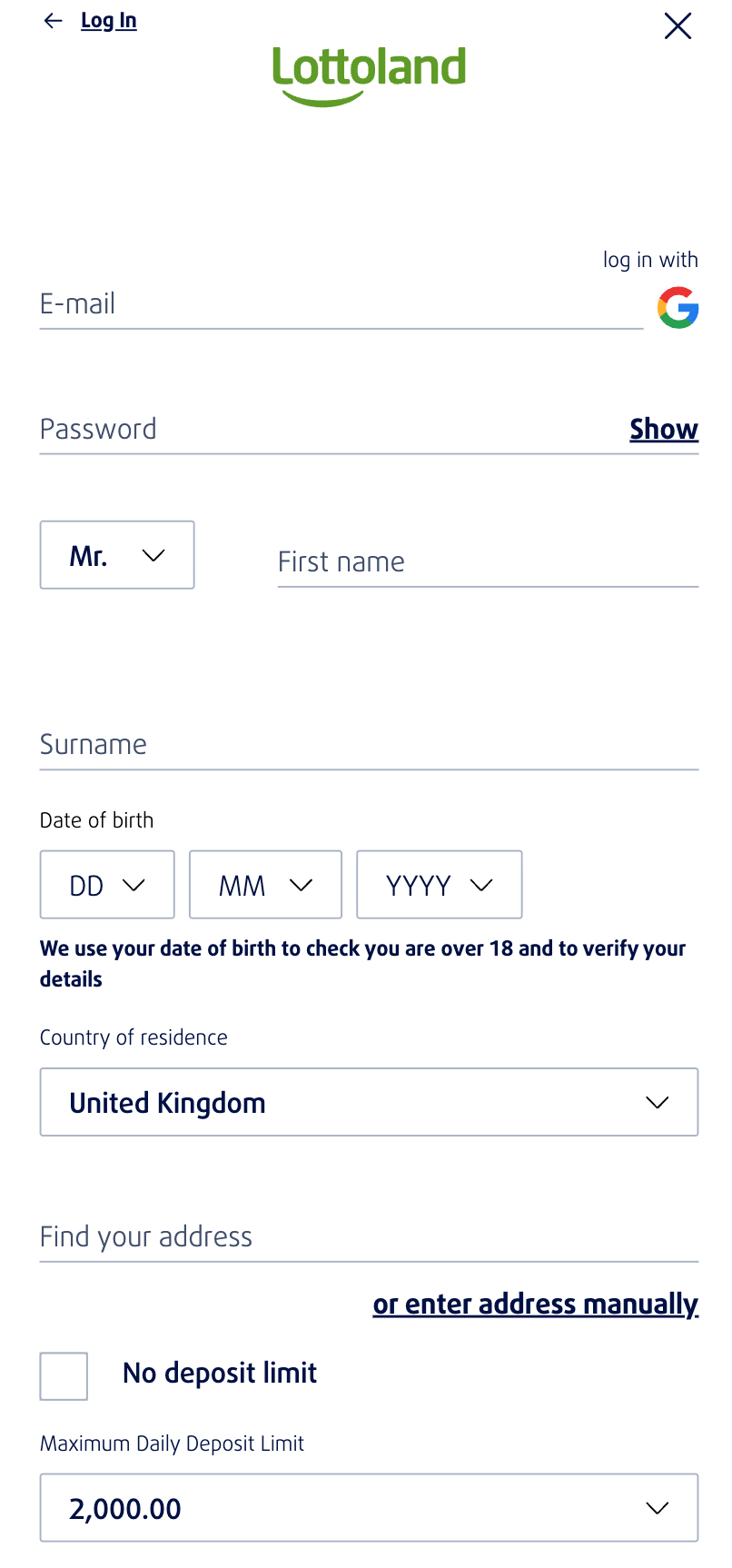 Lottoland Promo Sign-Up 2