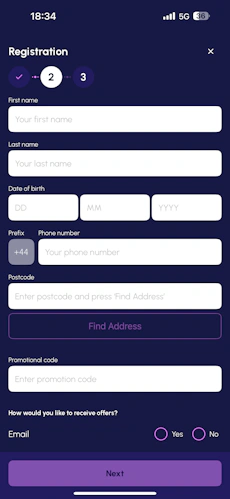 Fairplay Sign up 3