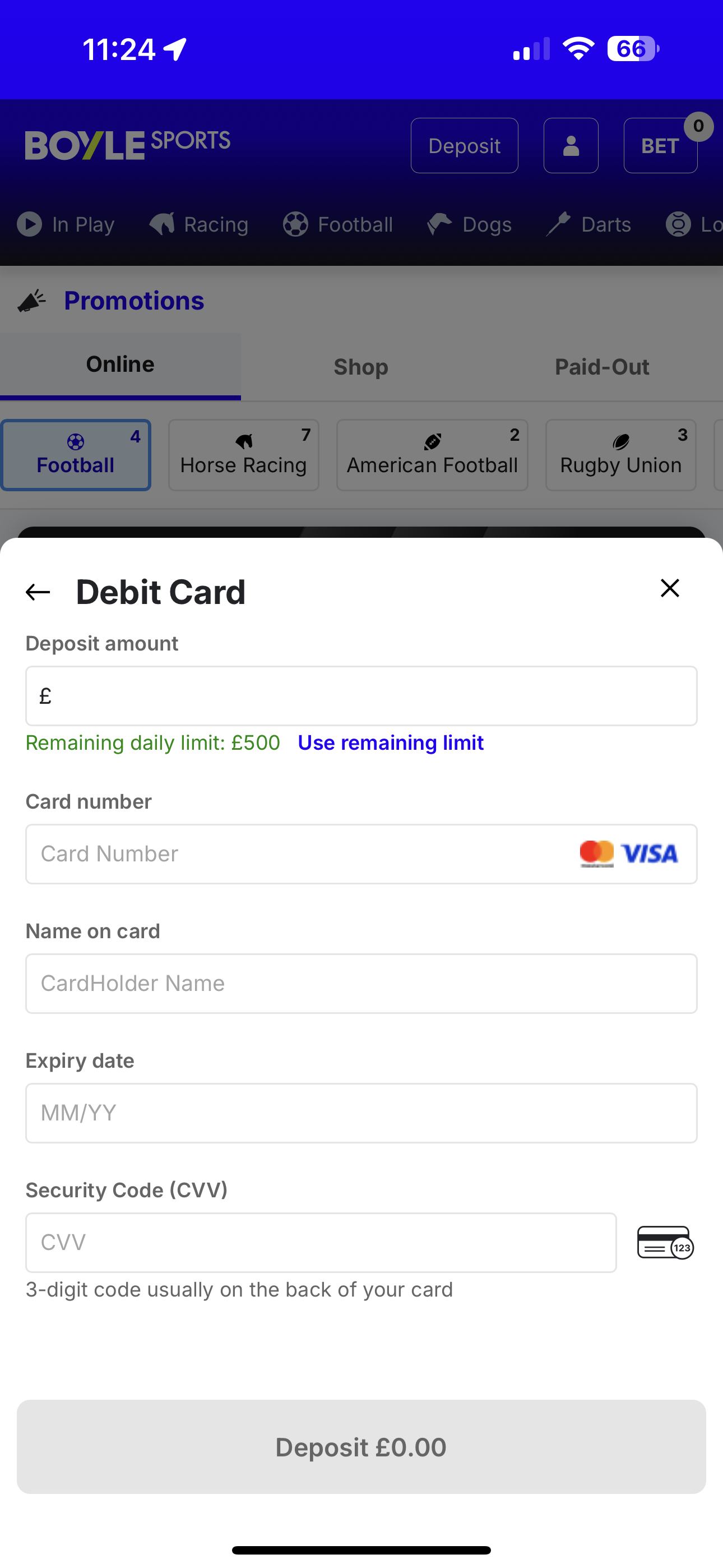 BoyleSports New Deposit 2