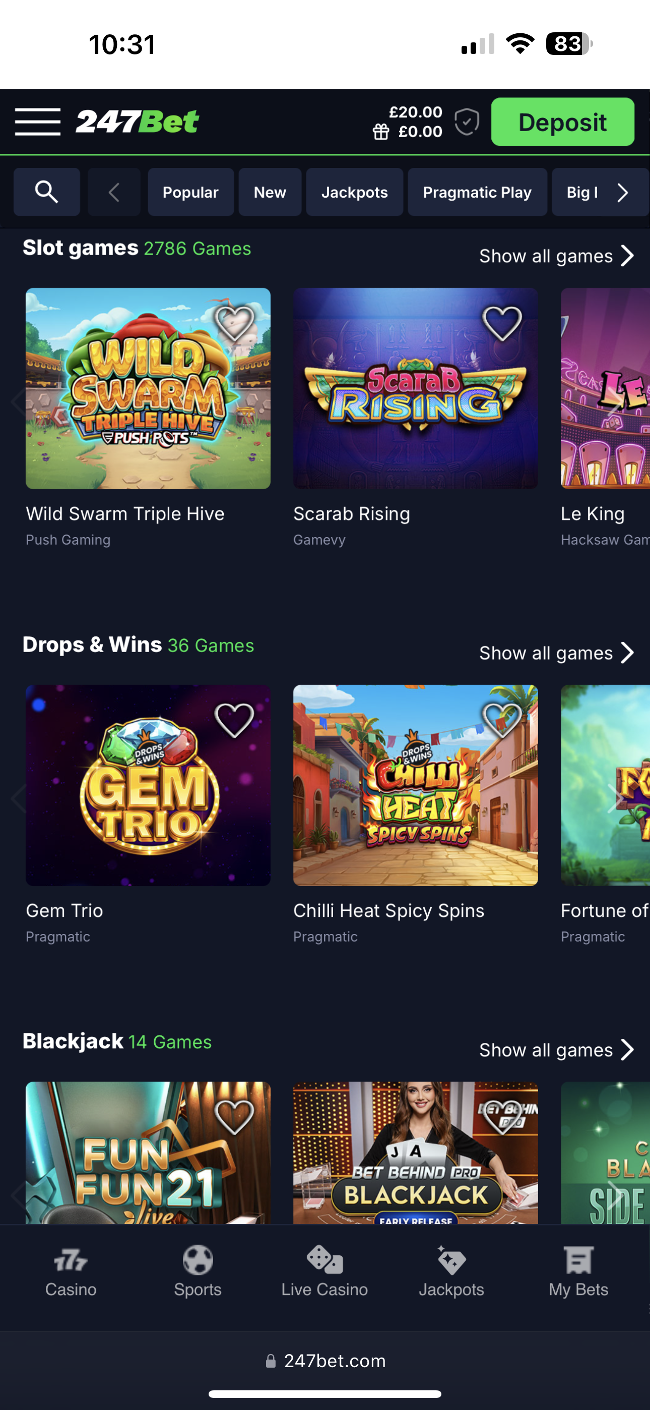 247Bet Casino