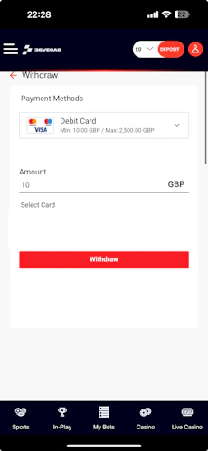 36Vegas Withdraw 1