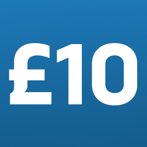 £10 deposit icon