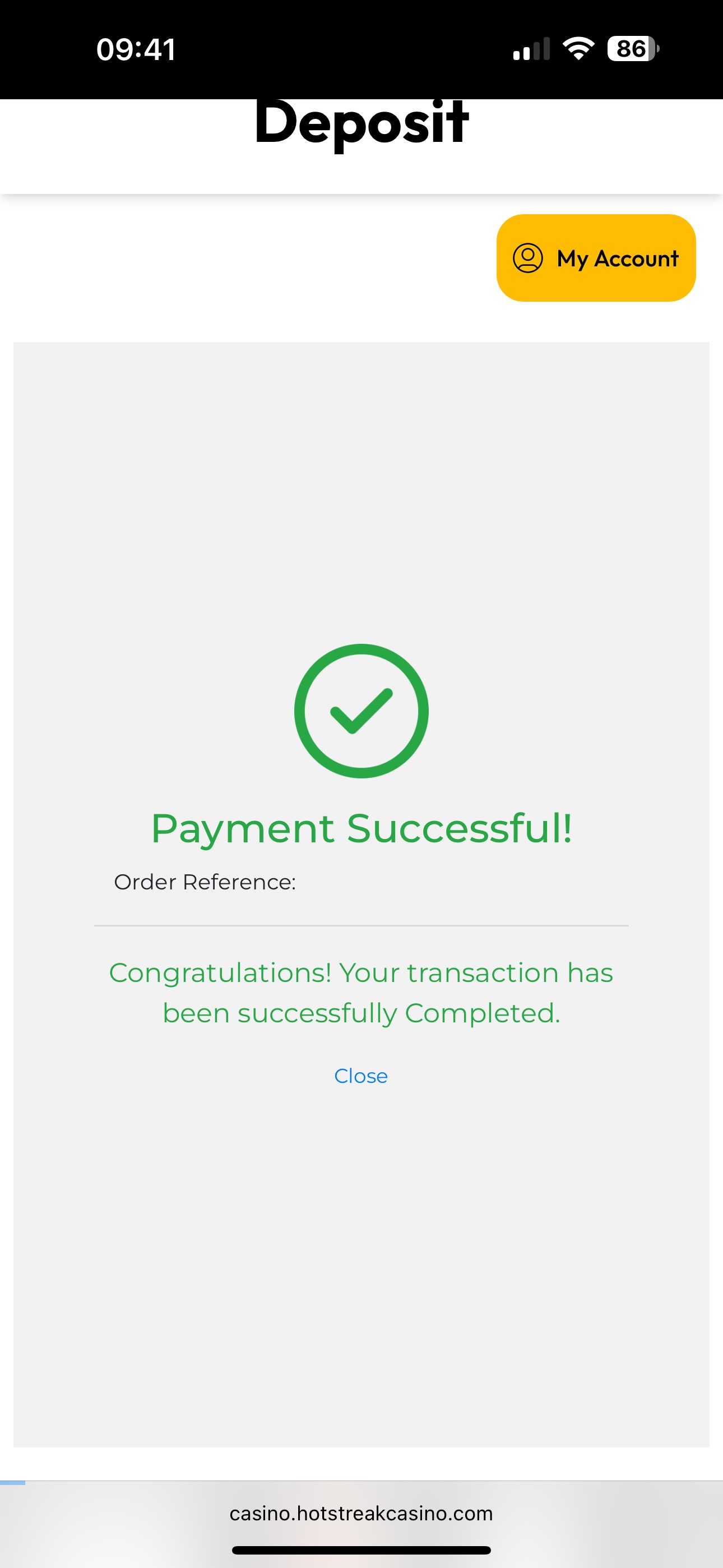 Hotstreak Deposit 3