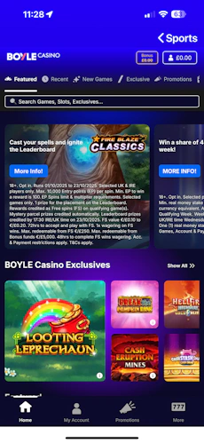 BoyleSports New Casino