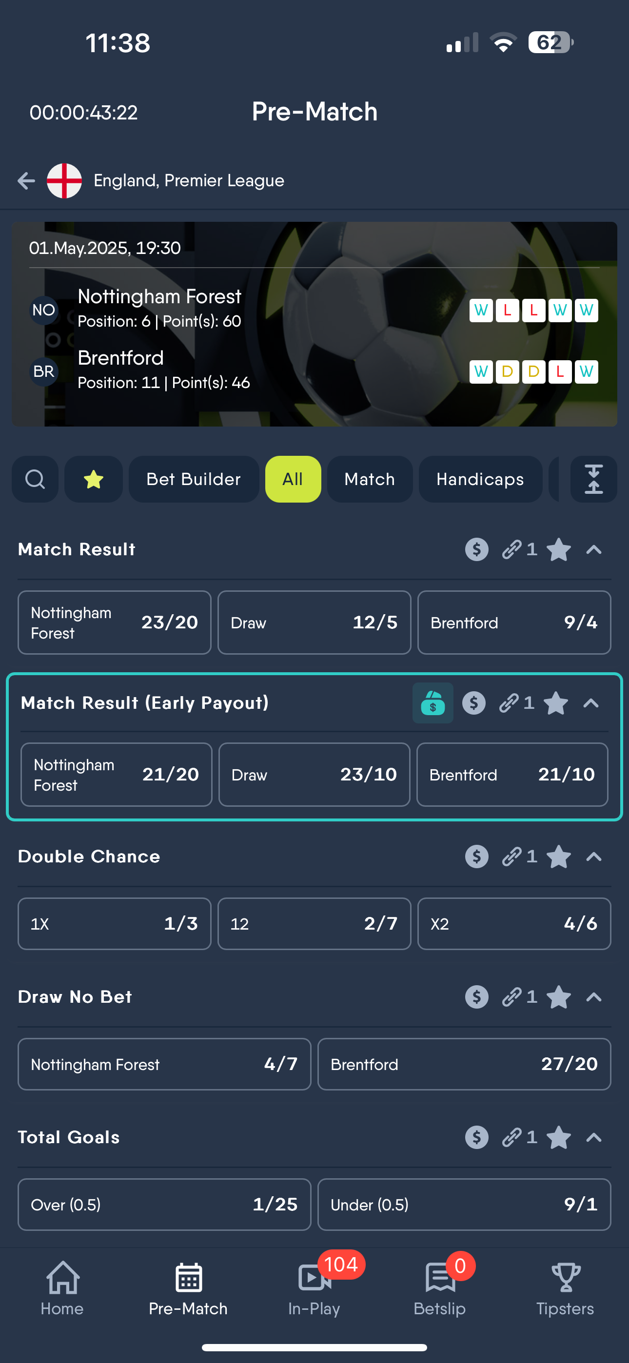 CopyBet Football