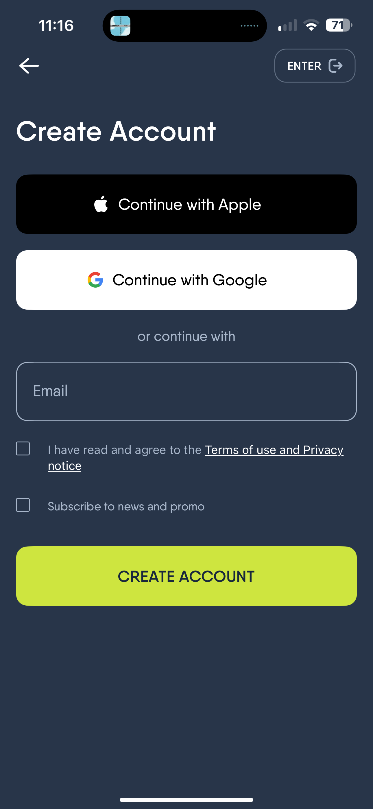 CopyBet Register 2