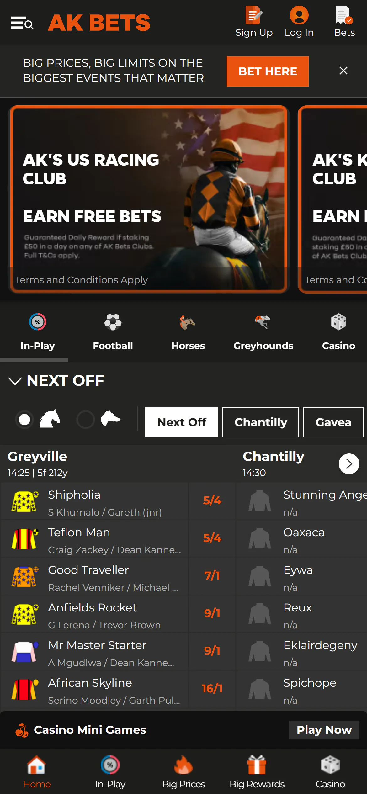 AK Bets sportsbook