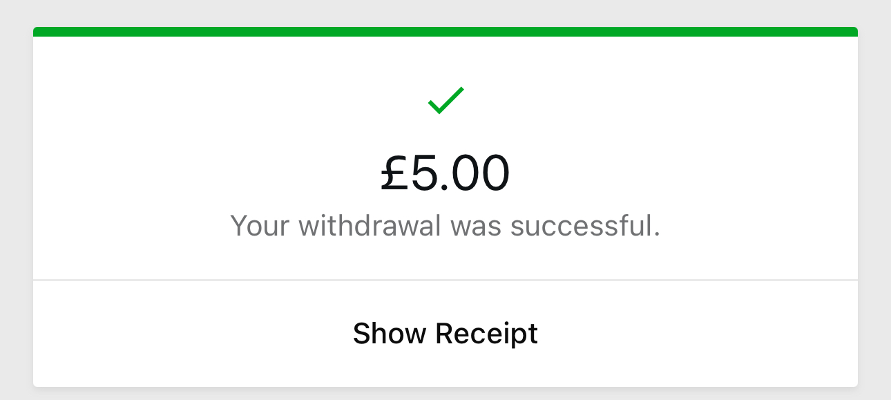 Betway Withdrawal 3