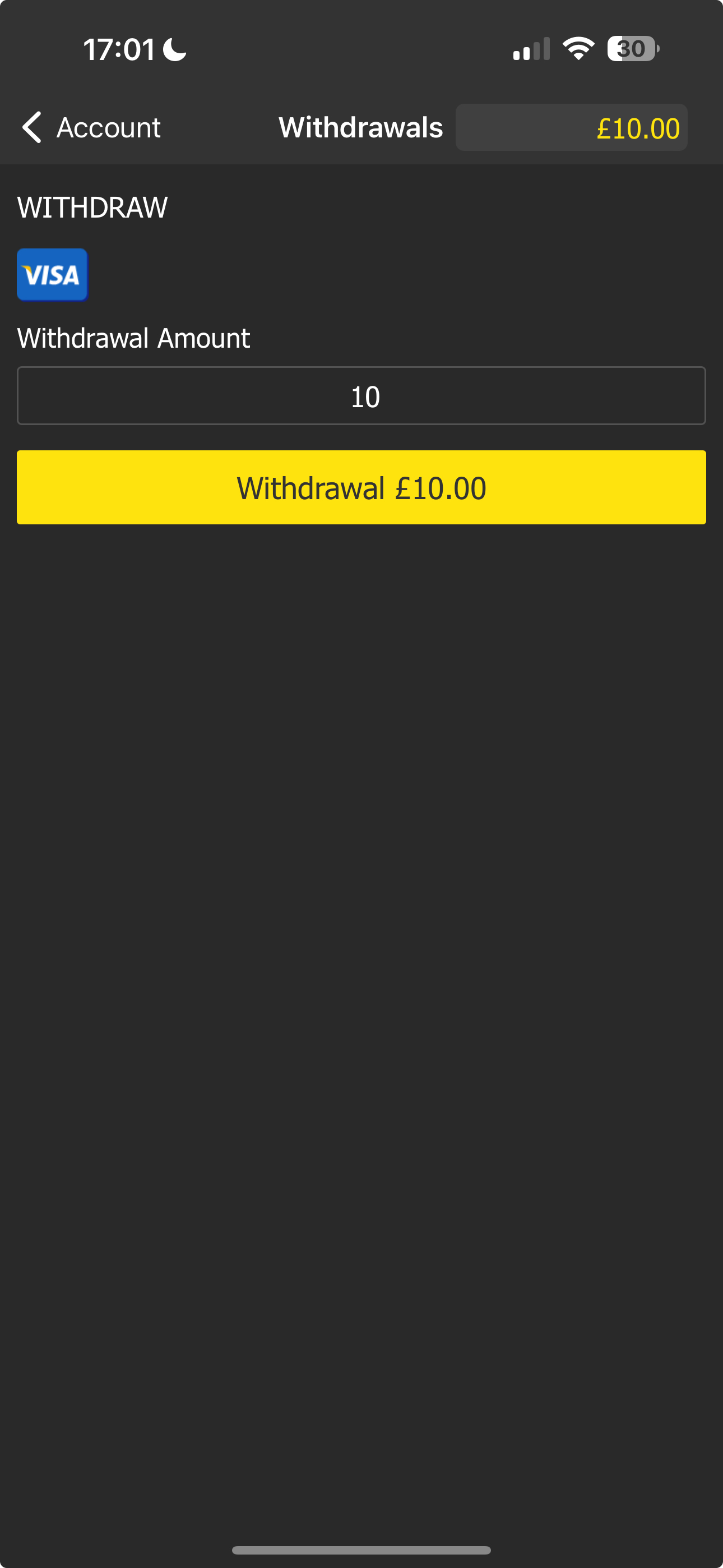 BetGoodwin Withdraw 2