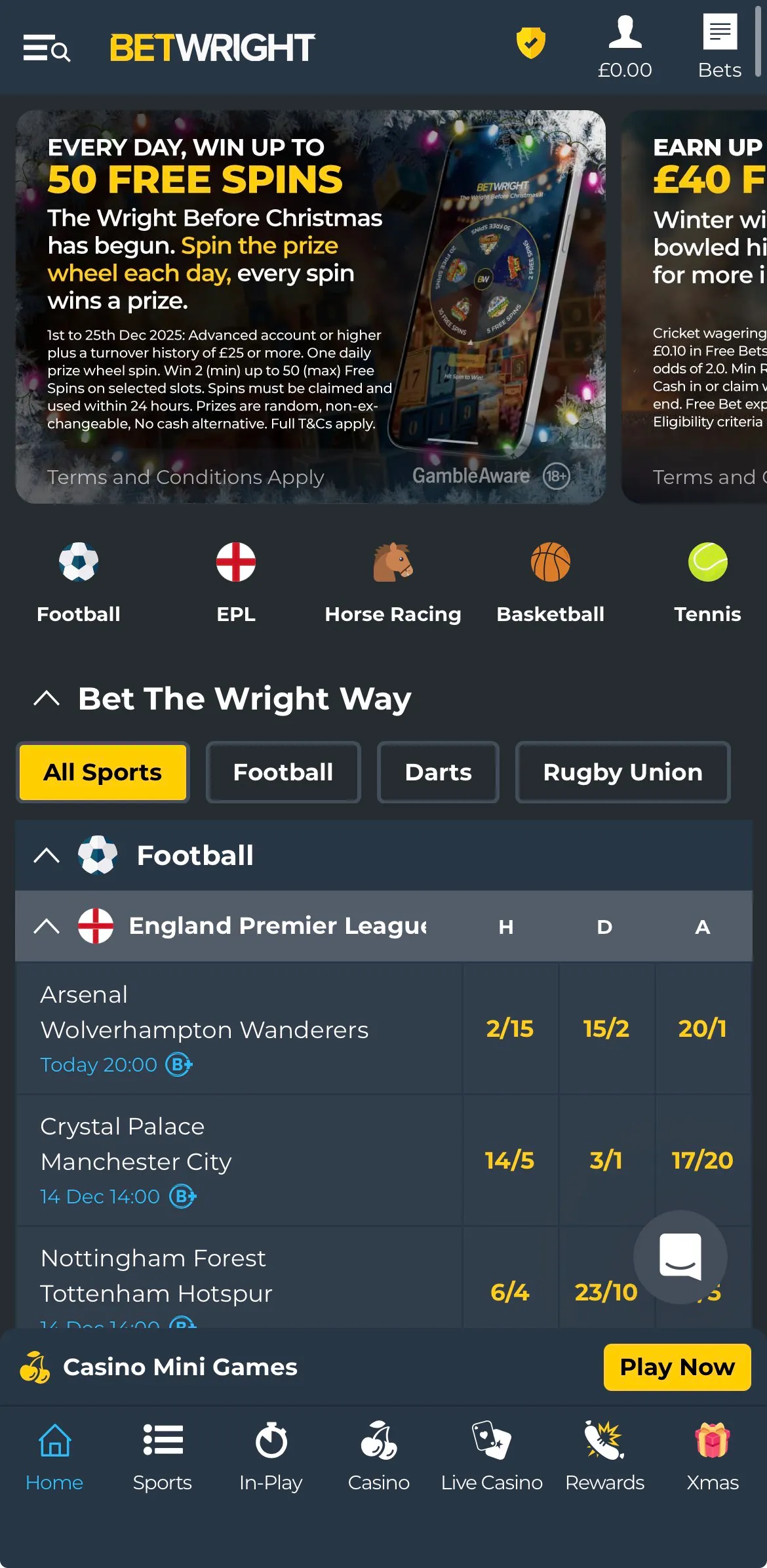 Betwright sportsbook