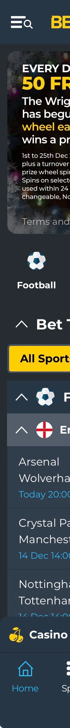 Betwright sportsbook