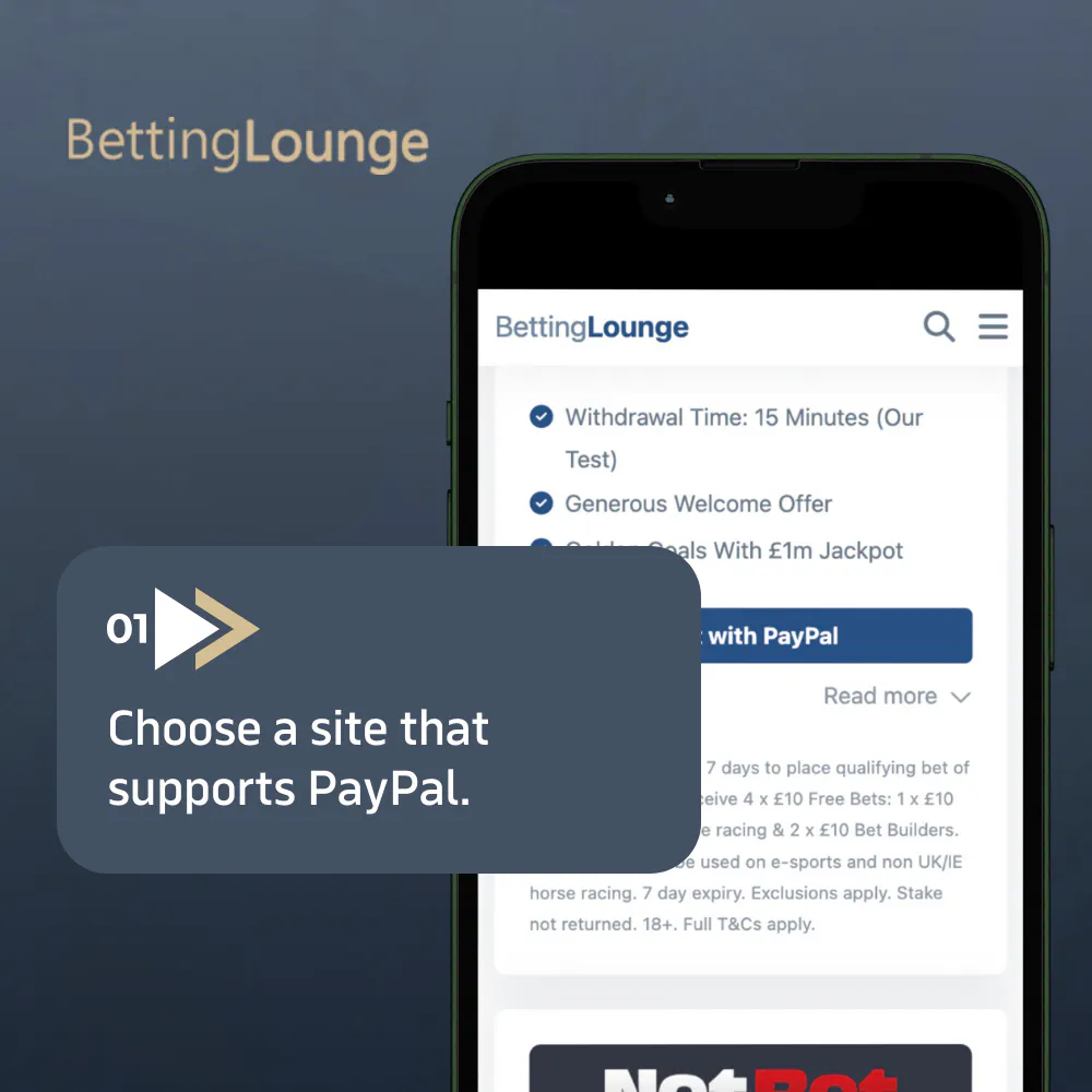 choose a site that supports PayPal