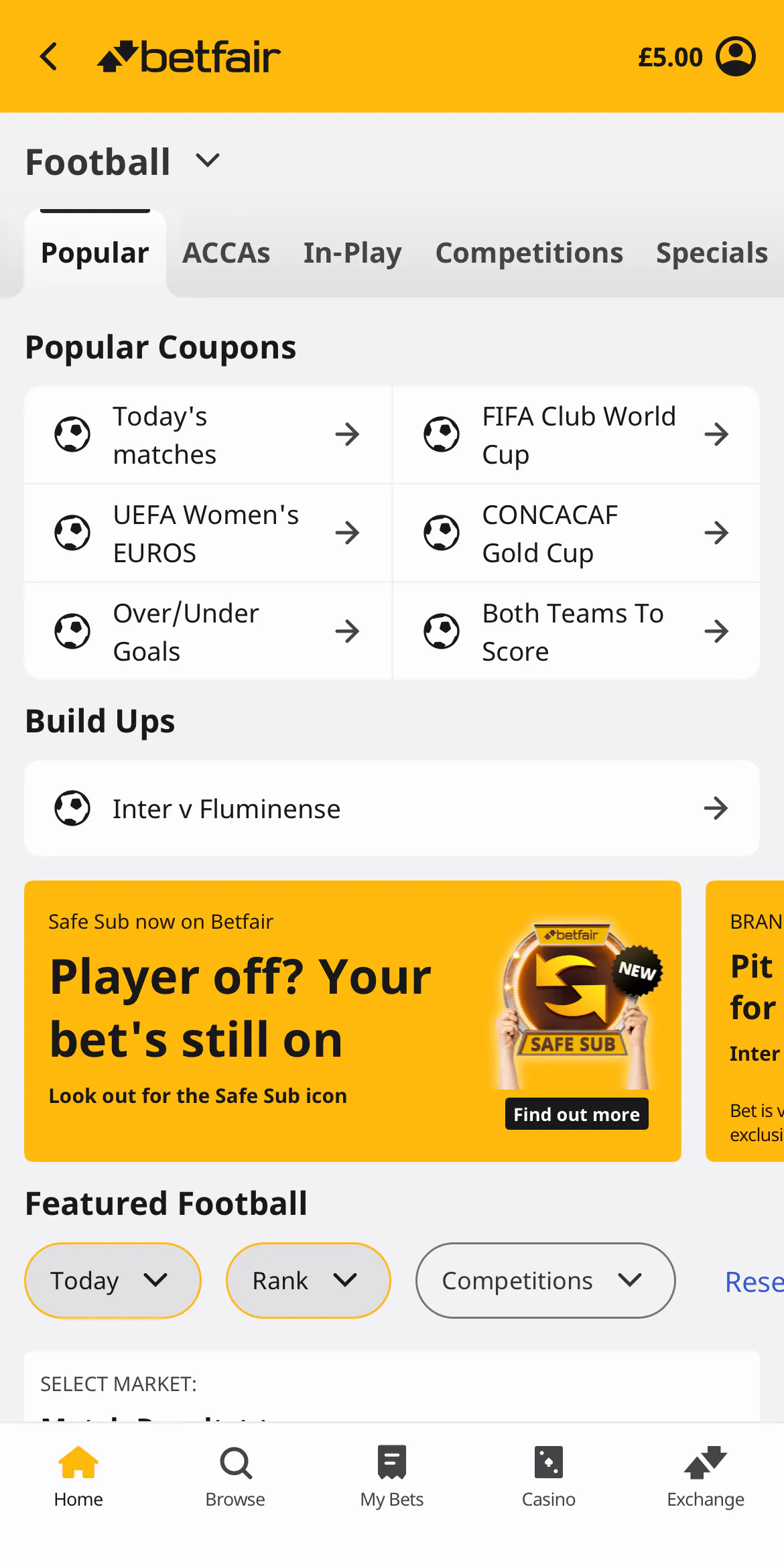 Betfair App Sports 1