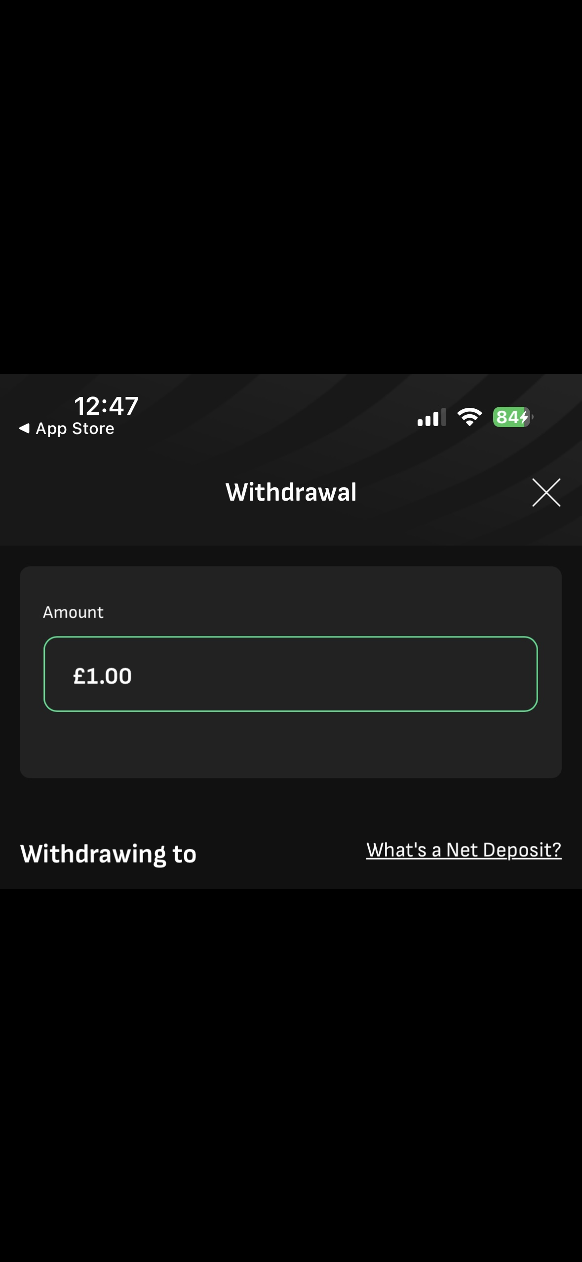 Livescore bet £1 withdrawal