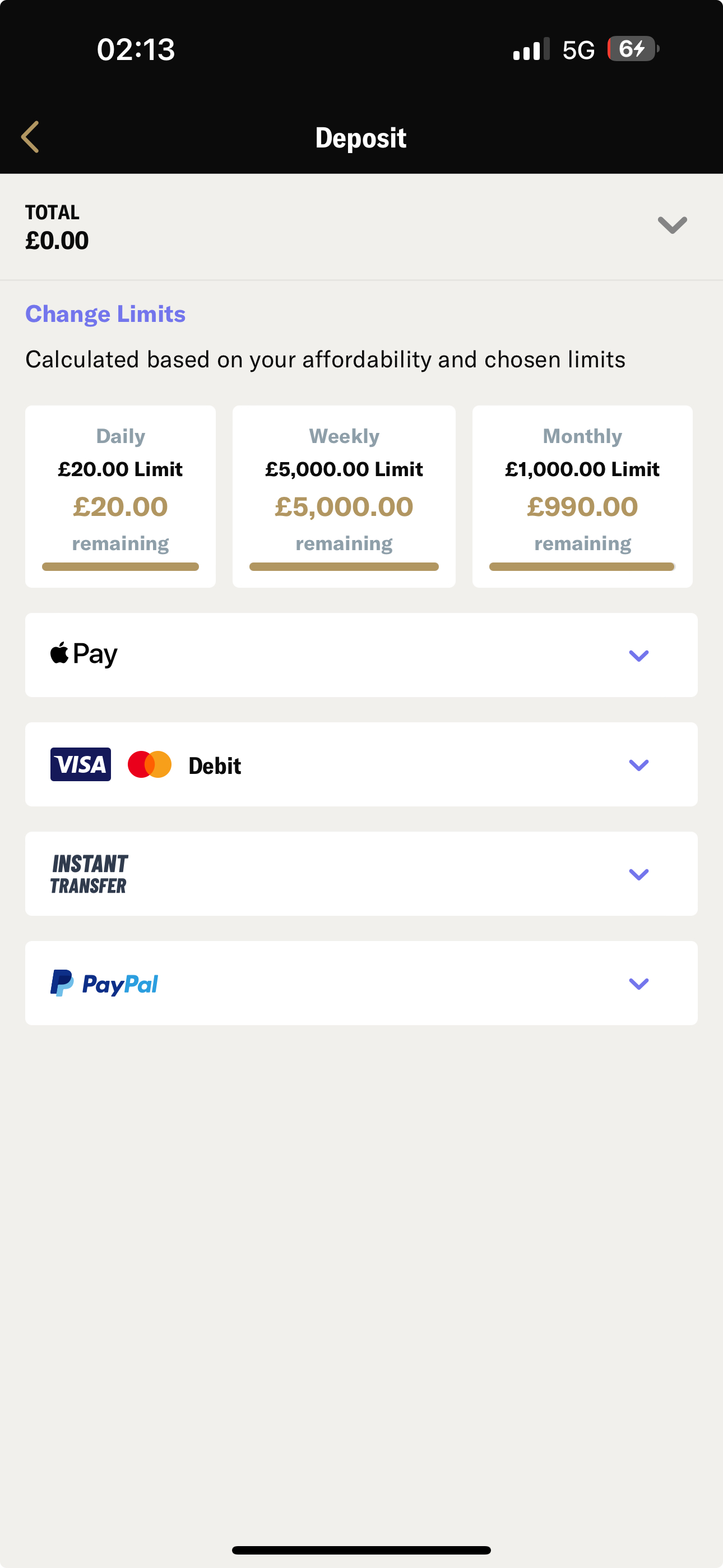 BetMGM Deposit Method