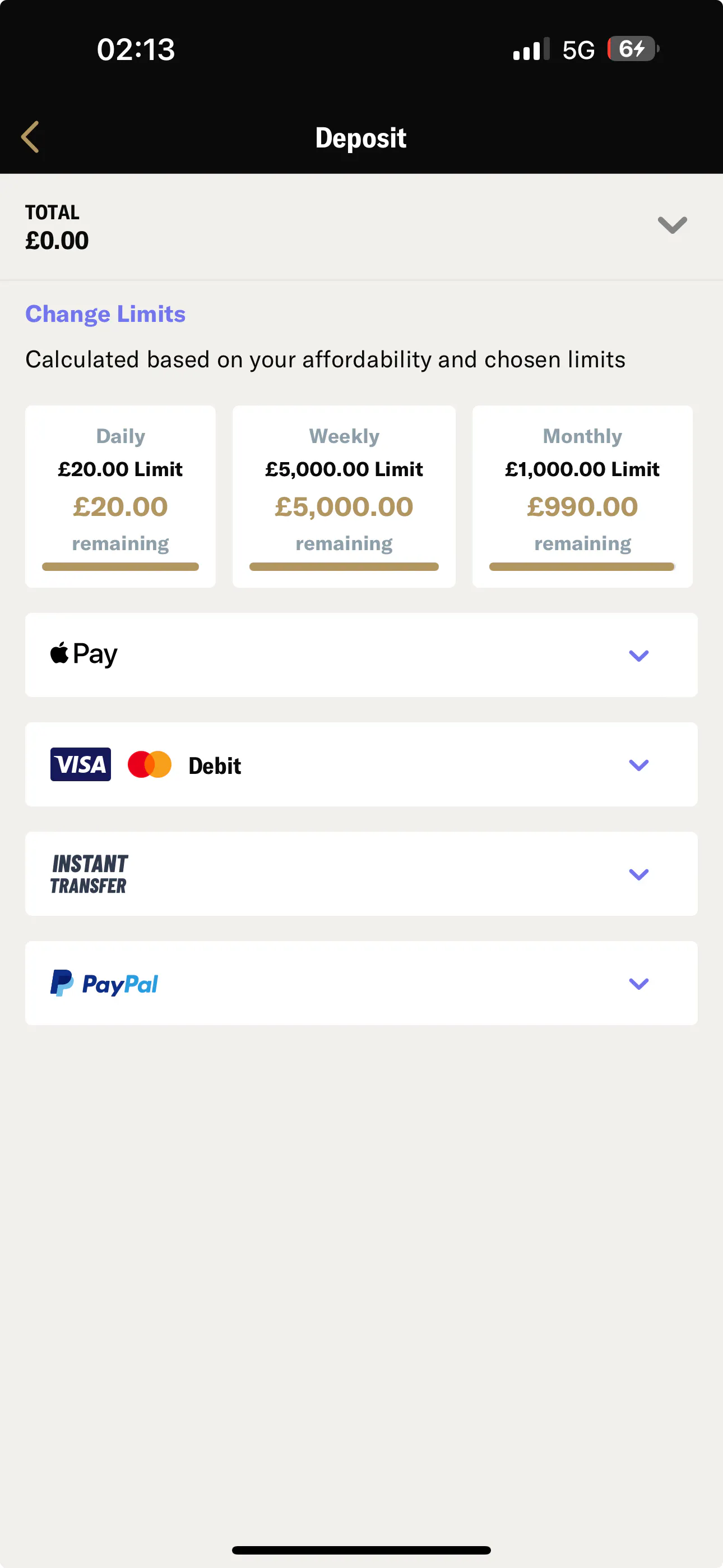 BetMGM Deposit Method