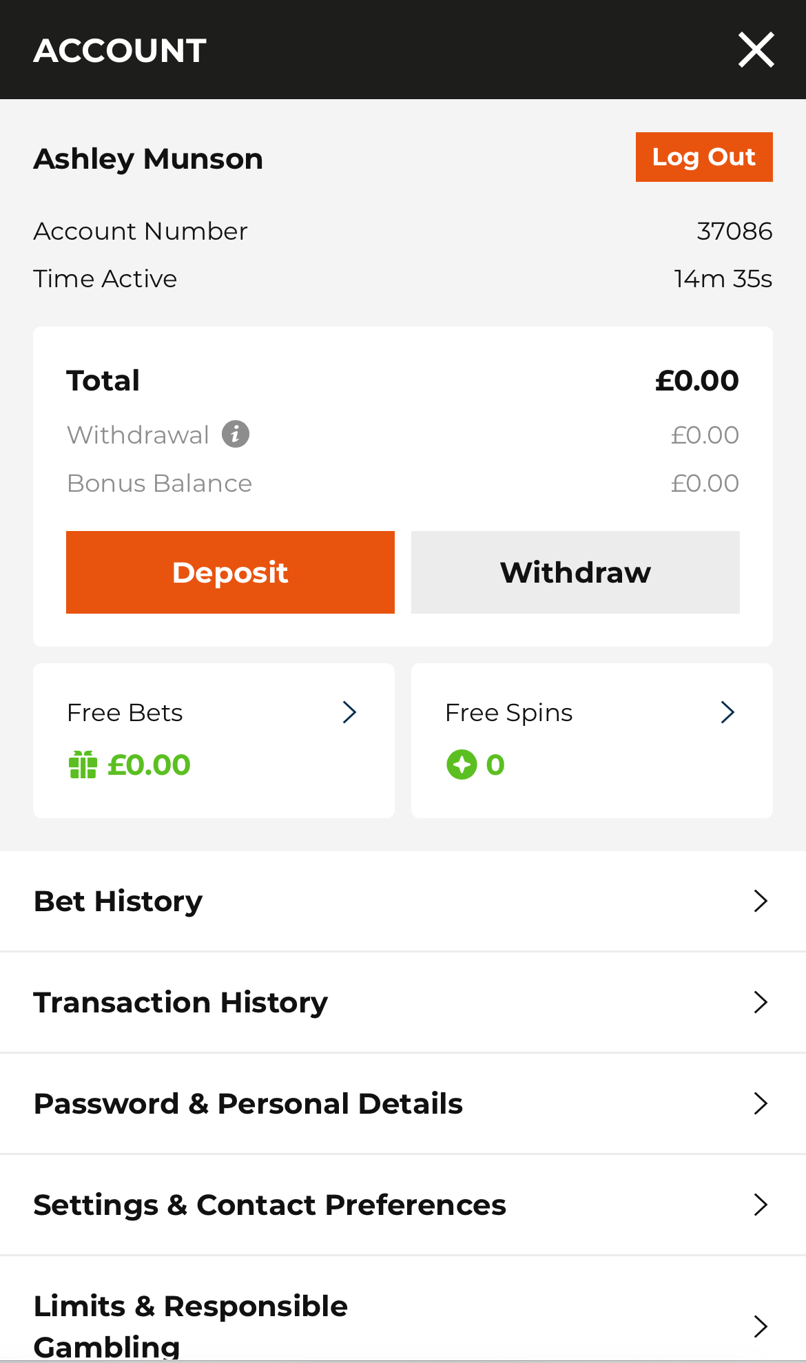 AK Bets Deposit Start