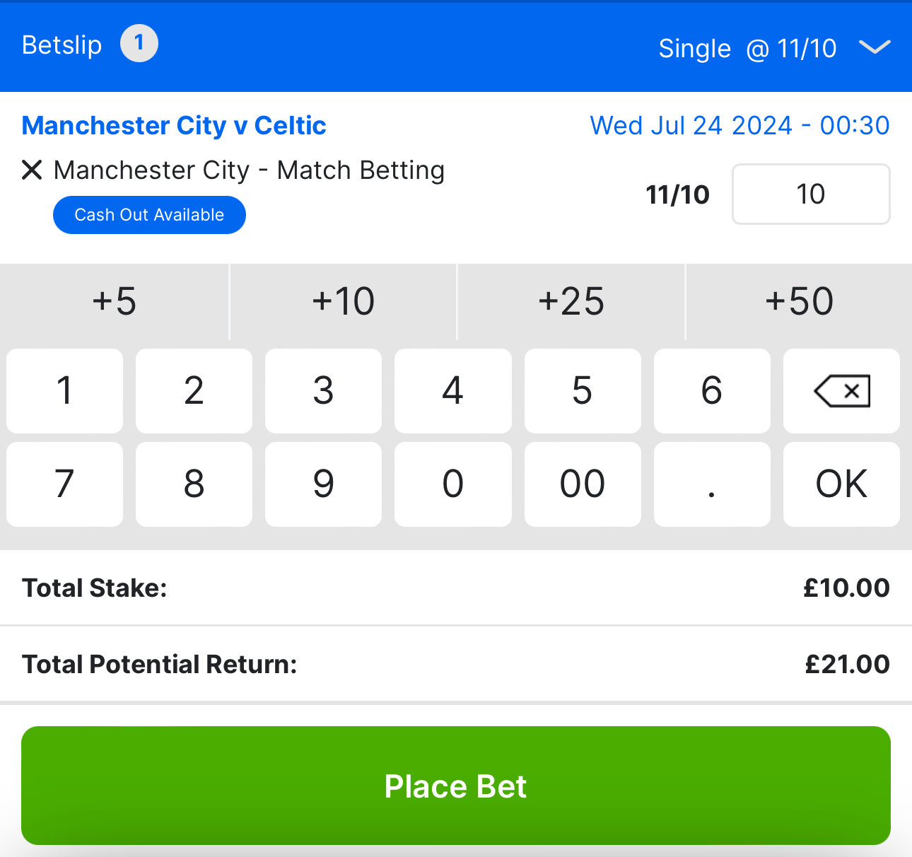 BoyleSports EVS Bet