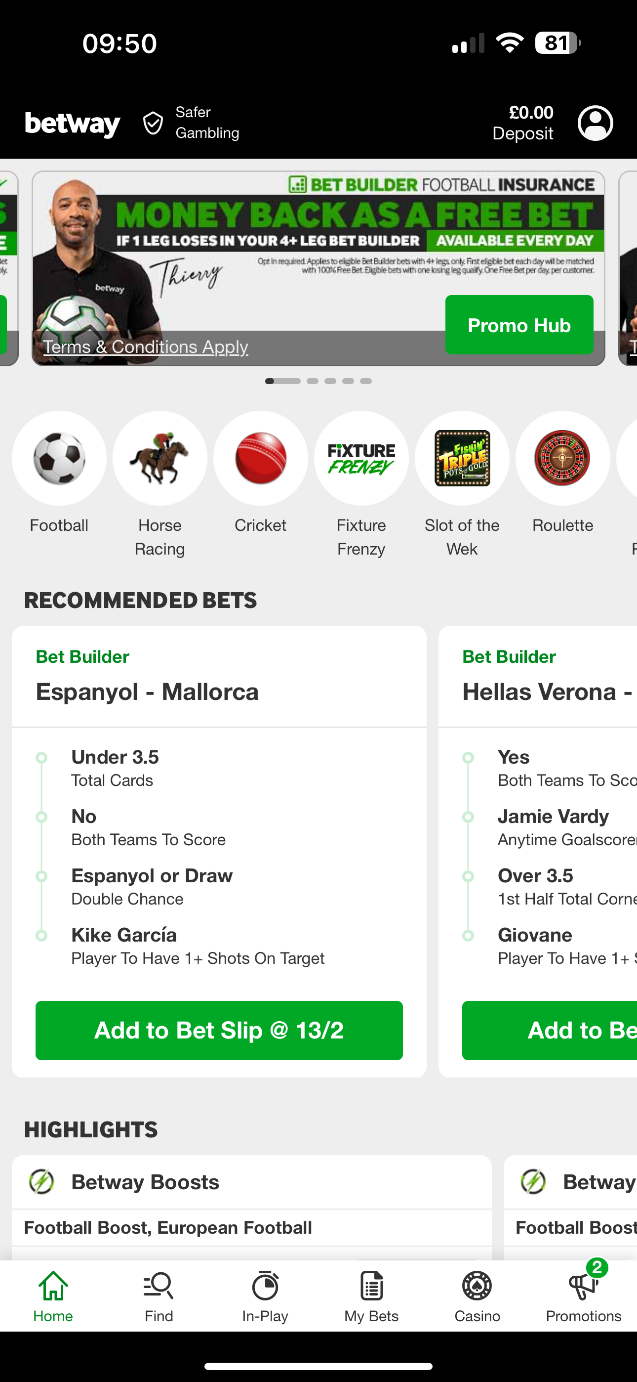 Betway Football