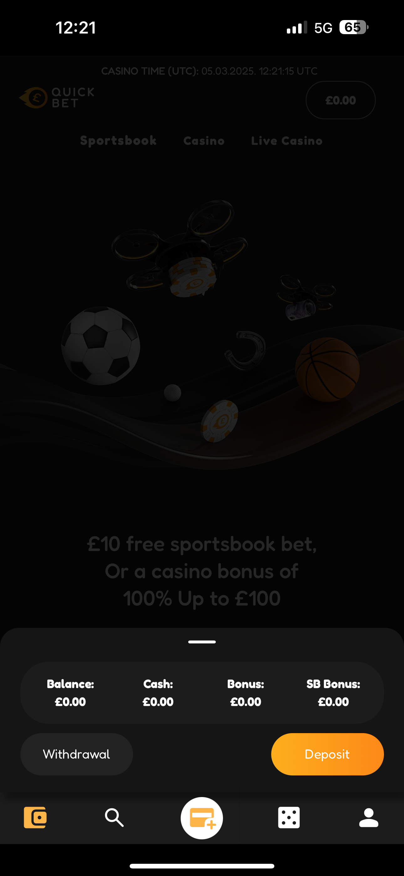Quickbet Cashier