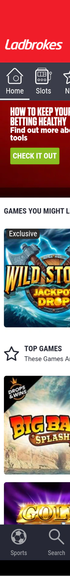 Ladbrokes app casino