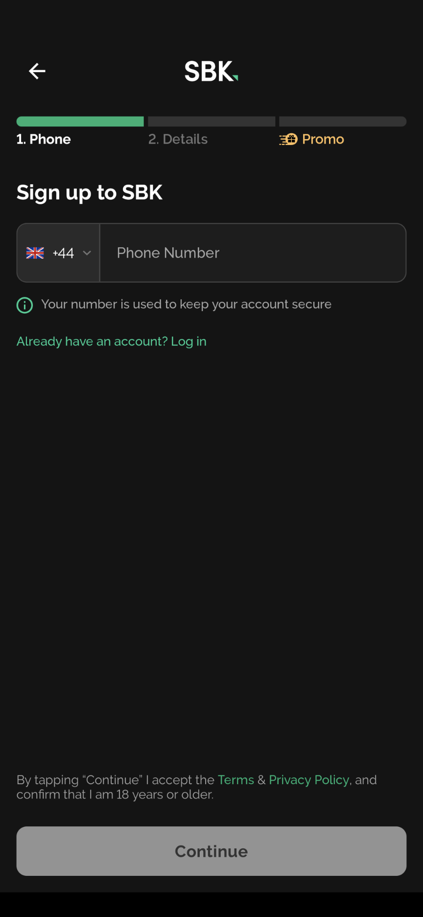 SBK Registration