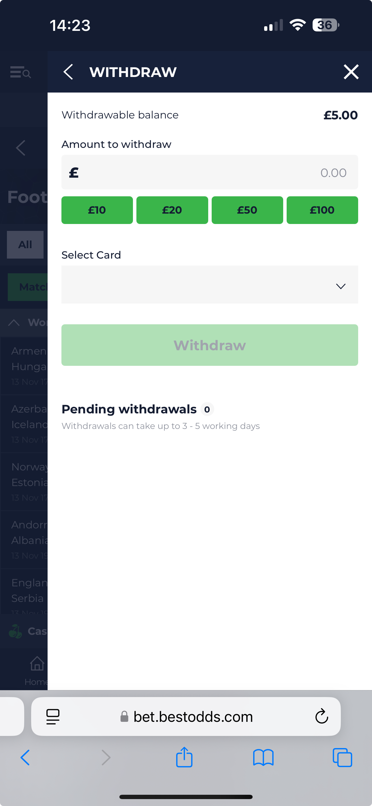 BestOdds Withdraw 1