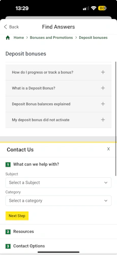 Unibet HELP