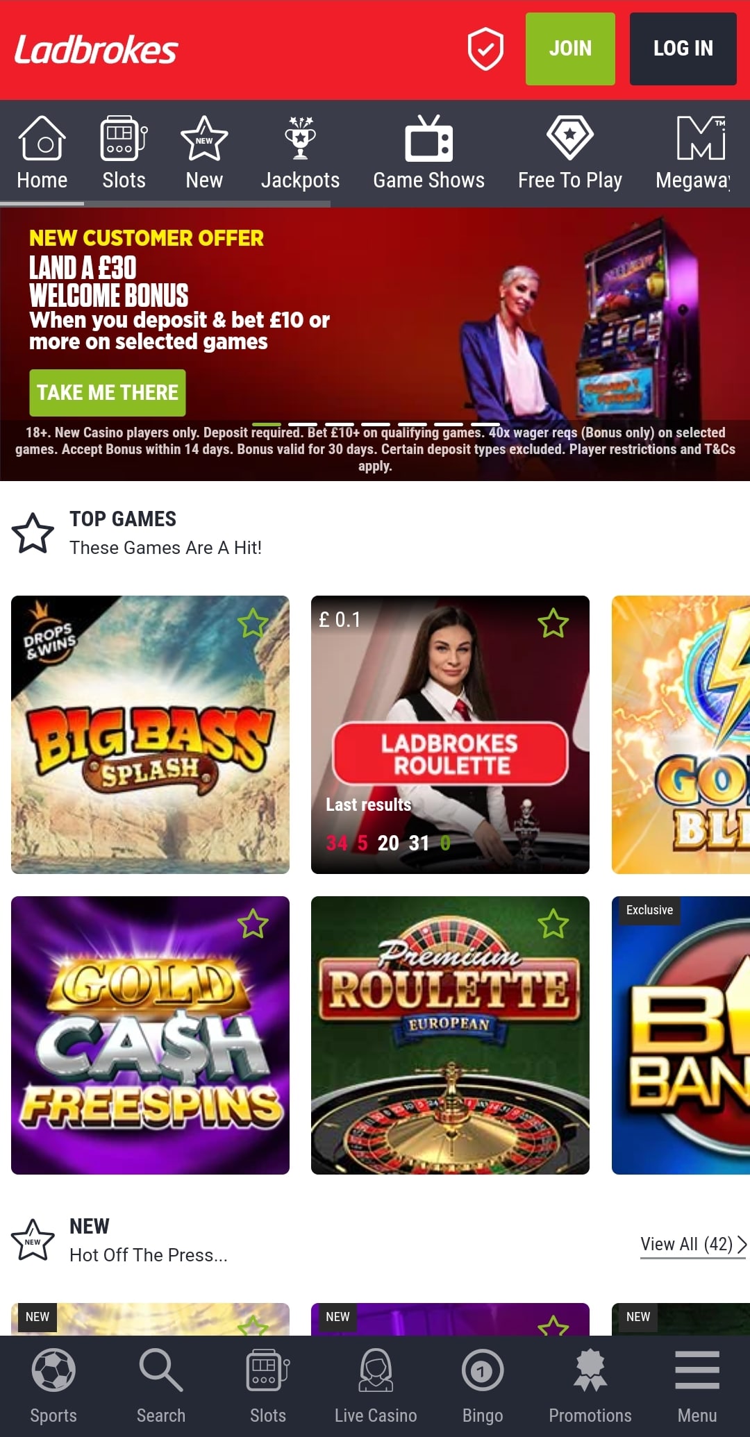 Ladbrokes Casino