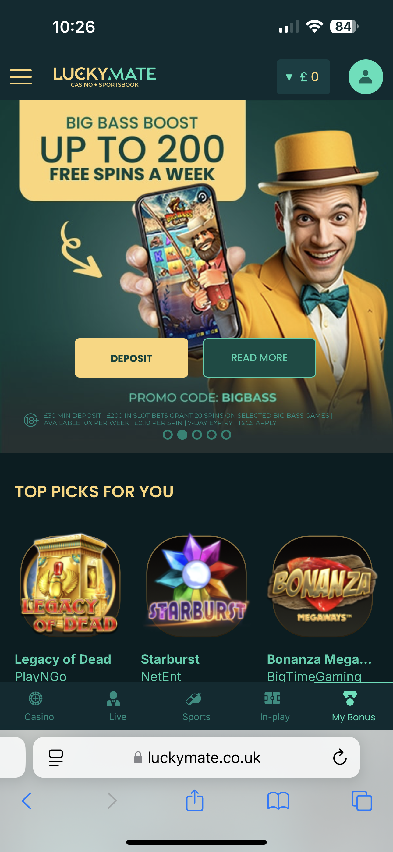 Luckymate Casino