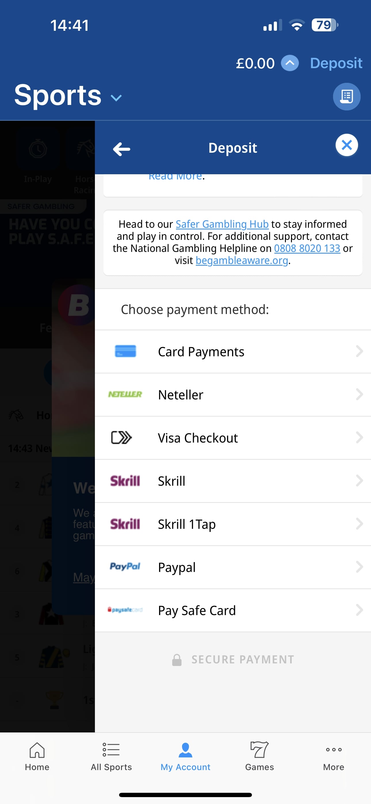 Betfred deposit 2