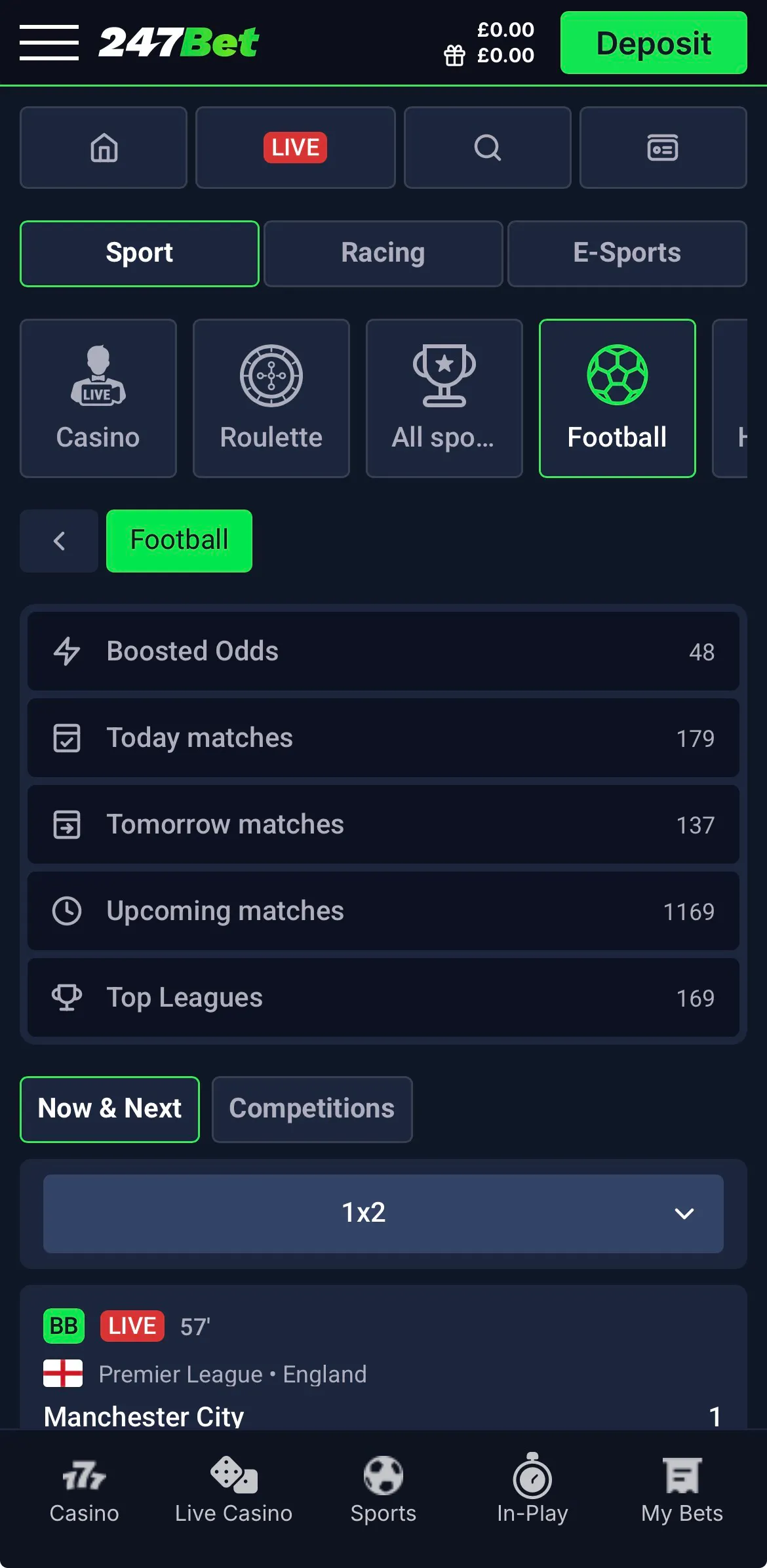247bet app sportsbook list
