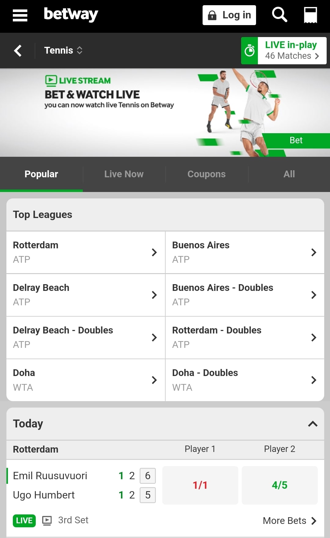 Betway Yennis