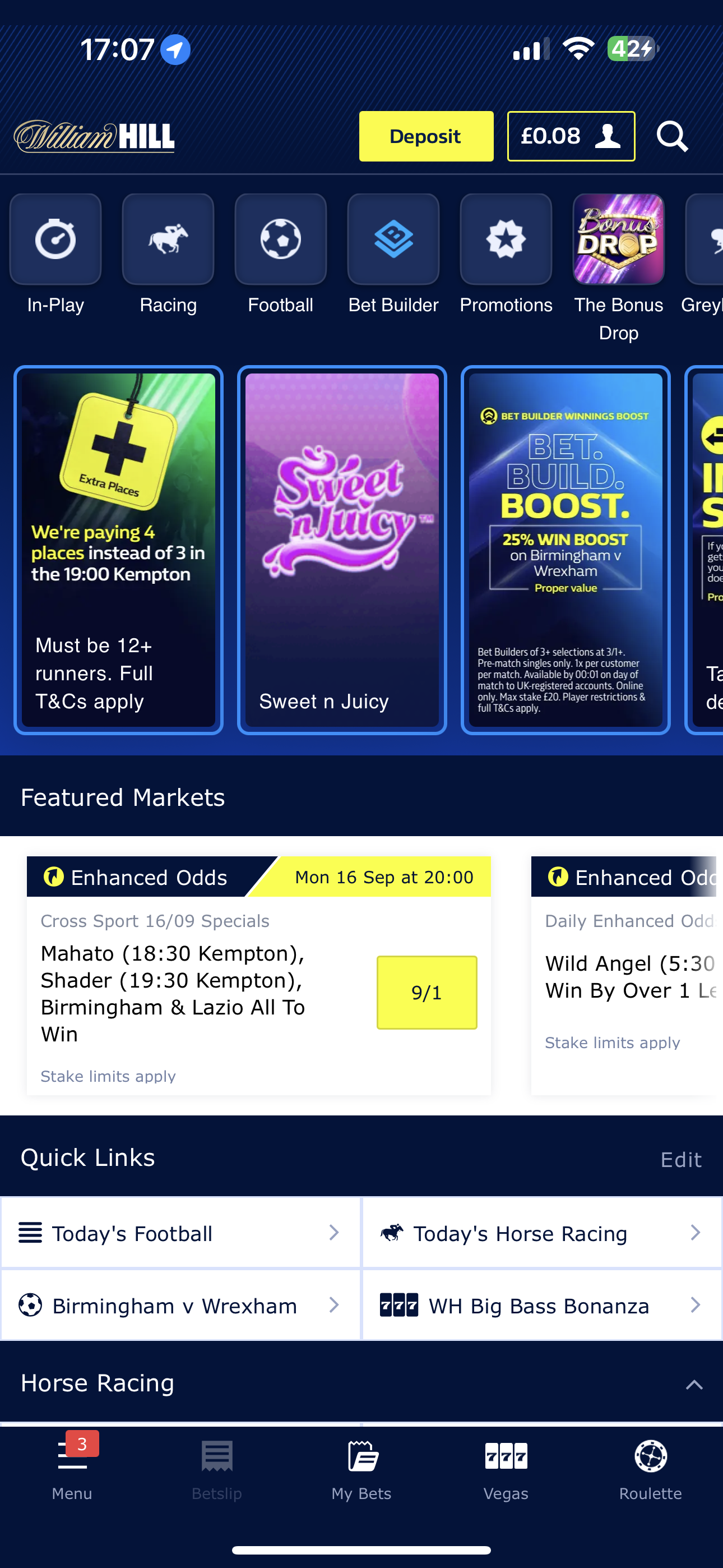 William Hill BOG 1
