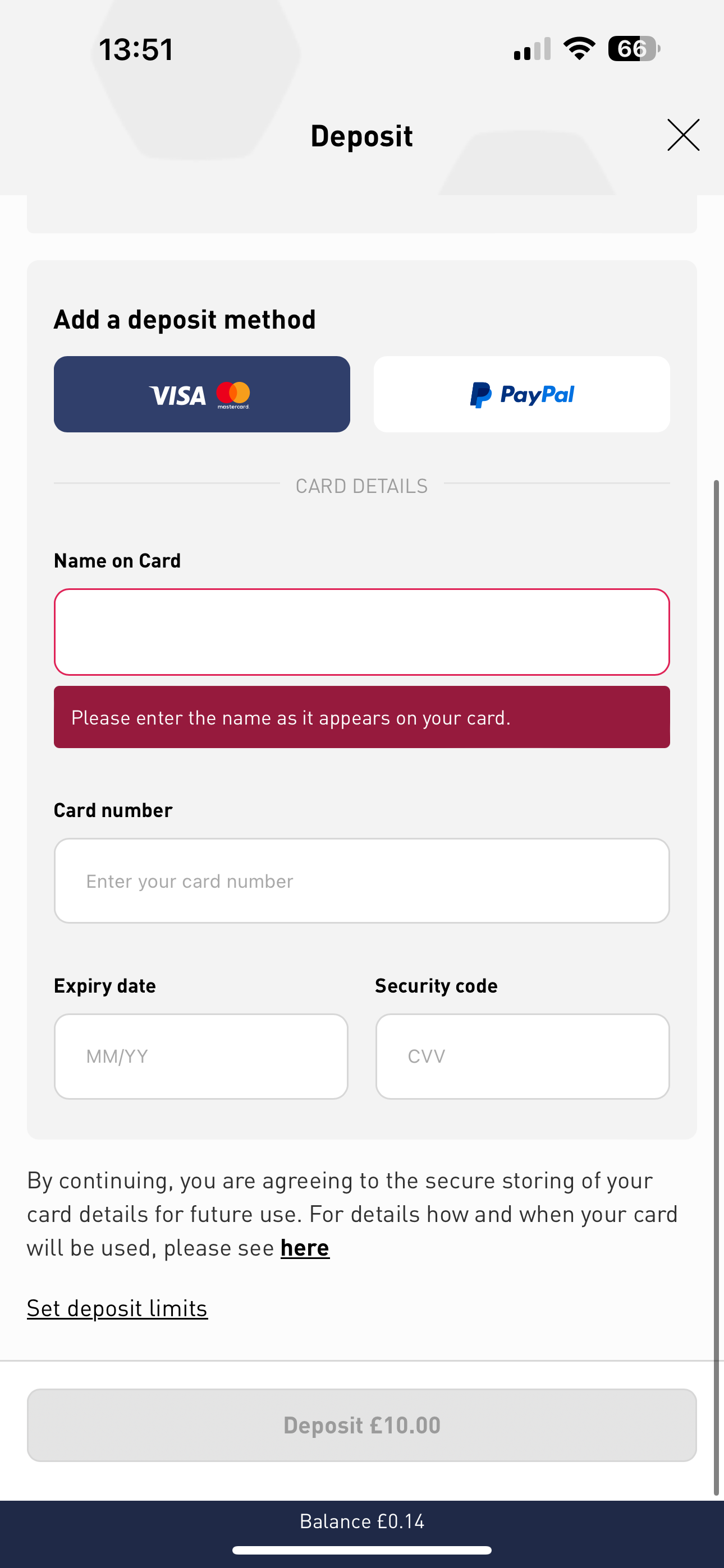 Virgin Bet Deposit 2